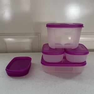 Tupperware Storage Container Set